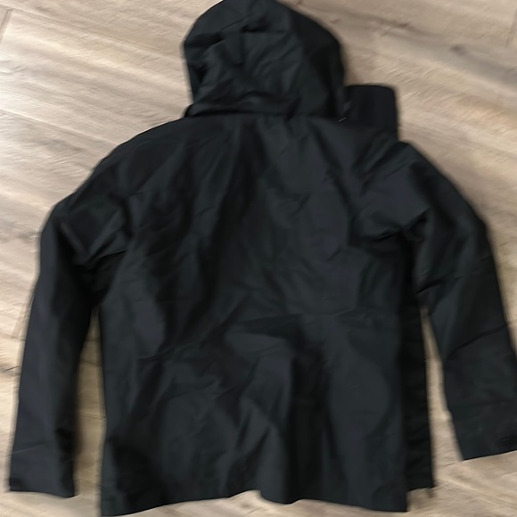 Columbia Black Hooded Jacket ladies very nice warm coat 2 in 1 very nice jacket - Picture 4 of 5